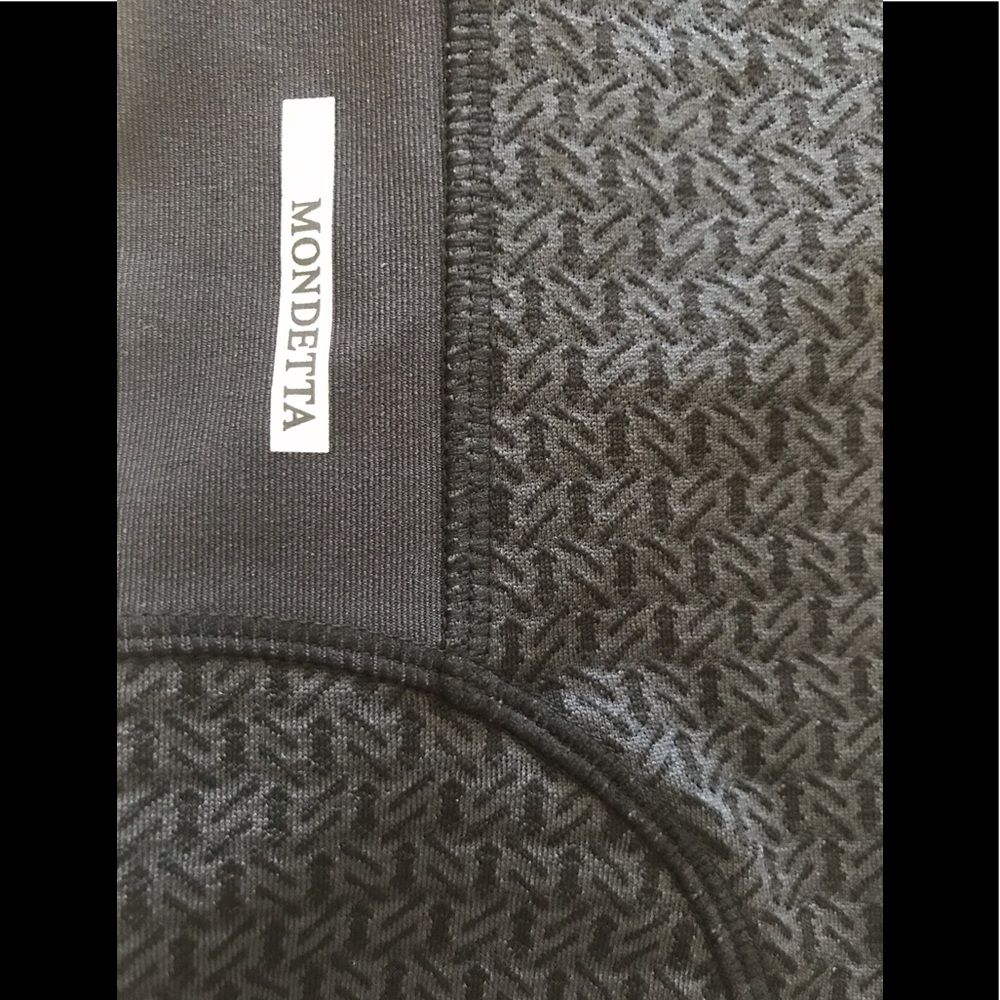 Mondetta Black/Gray Active wear Leggings (Lg)